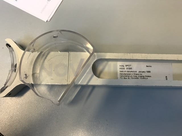 GE Plexiglass part for Instrumentarium Alpha RT.JPG