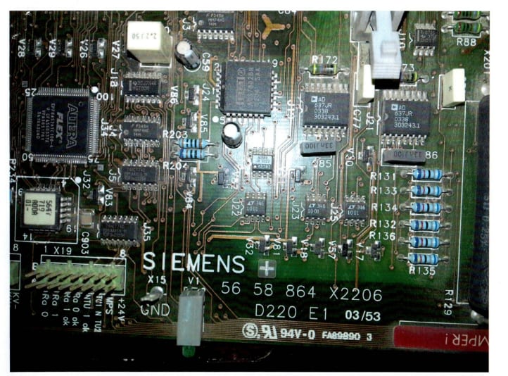 Siemens 5658864 X2206 - Board D220 E1.png