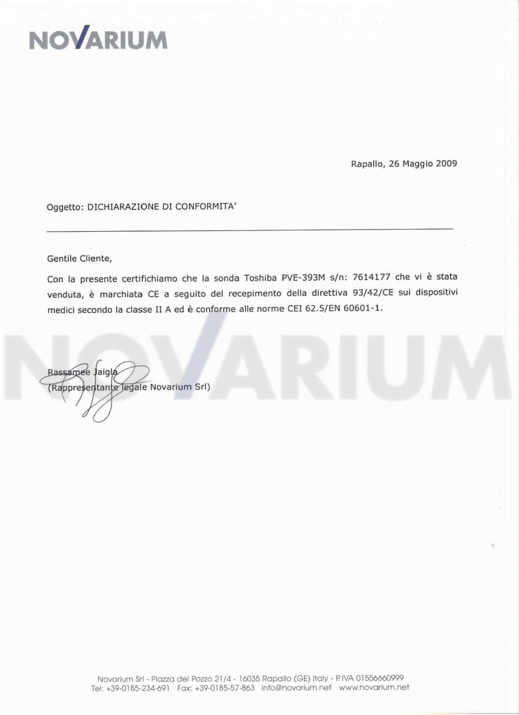 Certificato conformita' Toshiba PVE-393M - M129364.jpg