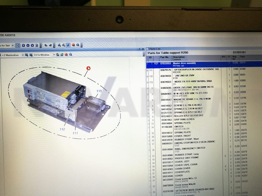 Siemens 7033553 - Master Drive Assy.jpg