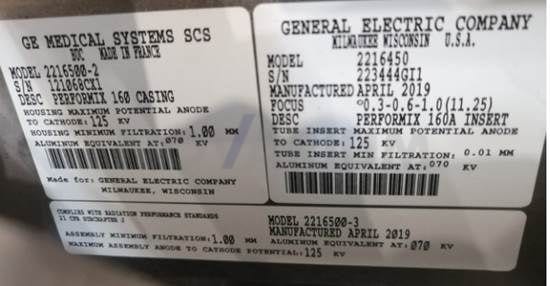 GE MX160A - Performix X-Ray Tube.jpg