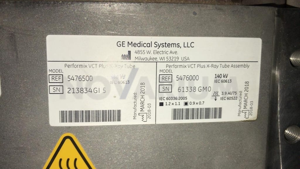 GE 5476500 - X-Ray Tube Performix VCT Plus, 5476000.jpg